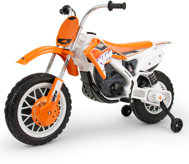 Injusa KTM SX-F My23 Batteriefahrzeug Kreuzmotor 12V Orange Schwarz