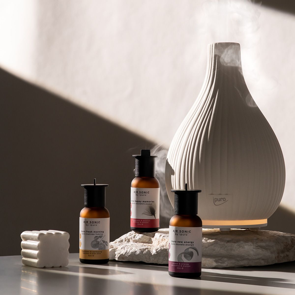 Ipuro air sonic aroma vase white