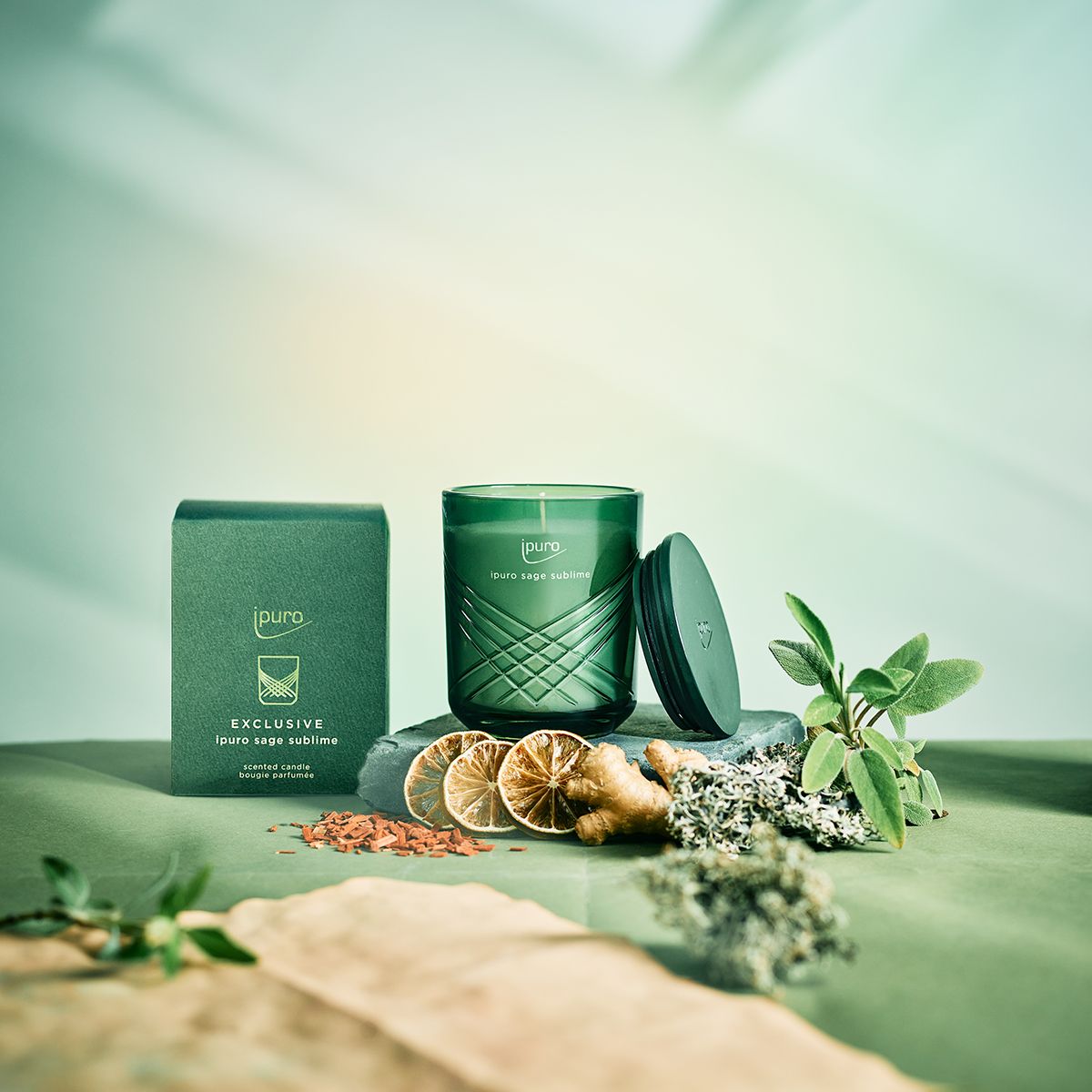 Ipuro scented candle sage sublime 270gr