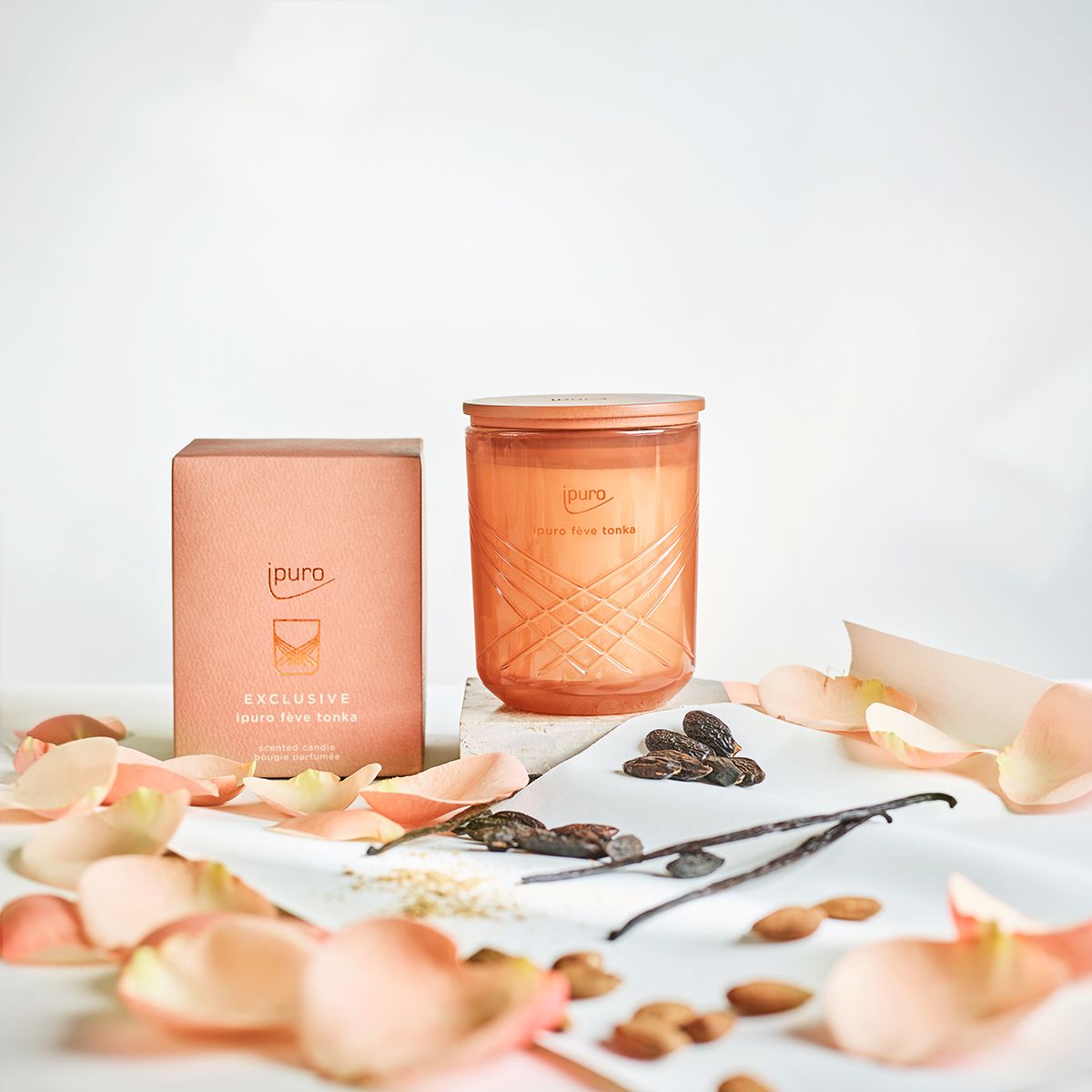 Ipuro duftlys feve tonka 270gr