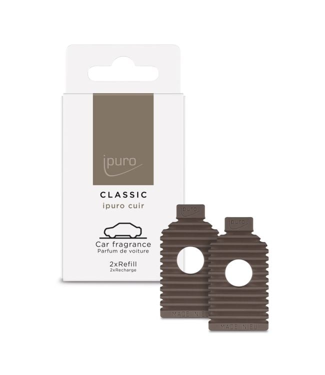 Ipuro car line cuir refill 2 x 9gr