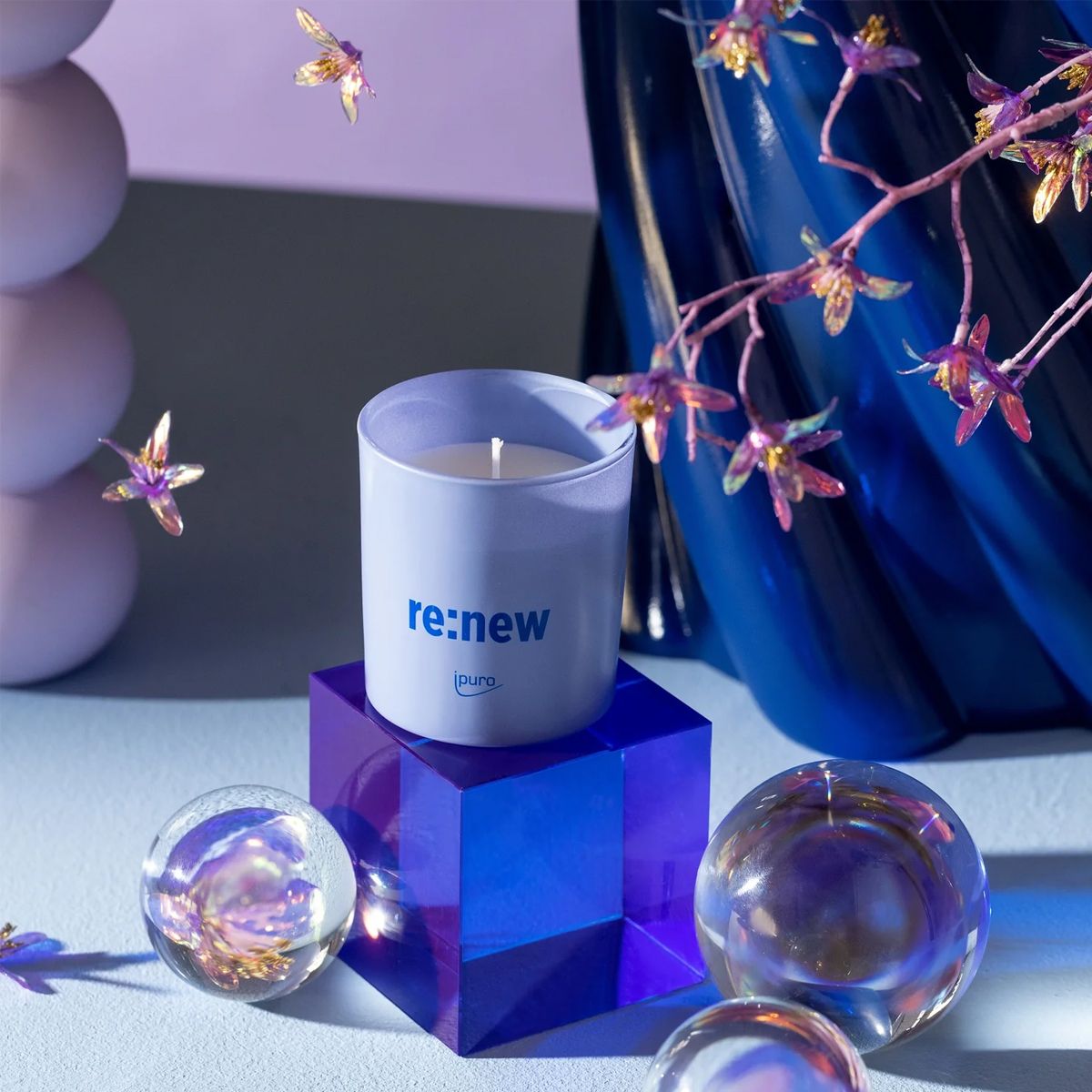 Ipuro duftlys vi er: re:new 140gr.