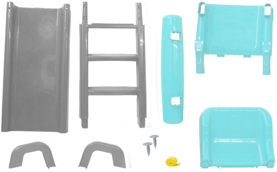 Jamara drôle Slide junior 145 x 59 x 79 cm Gray turquoise