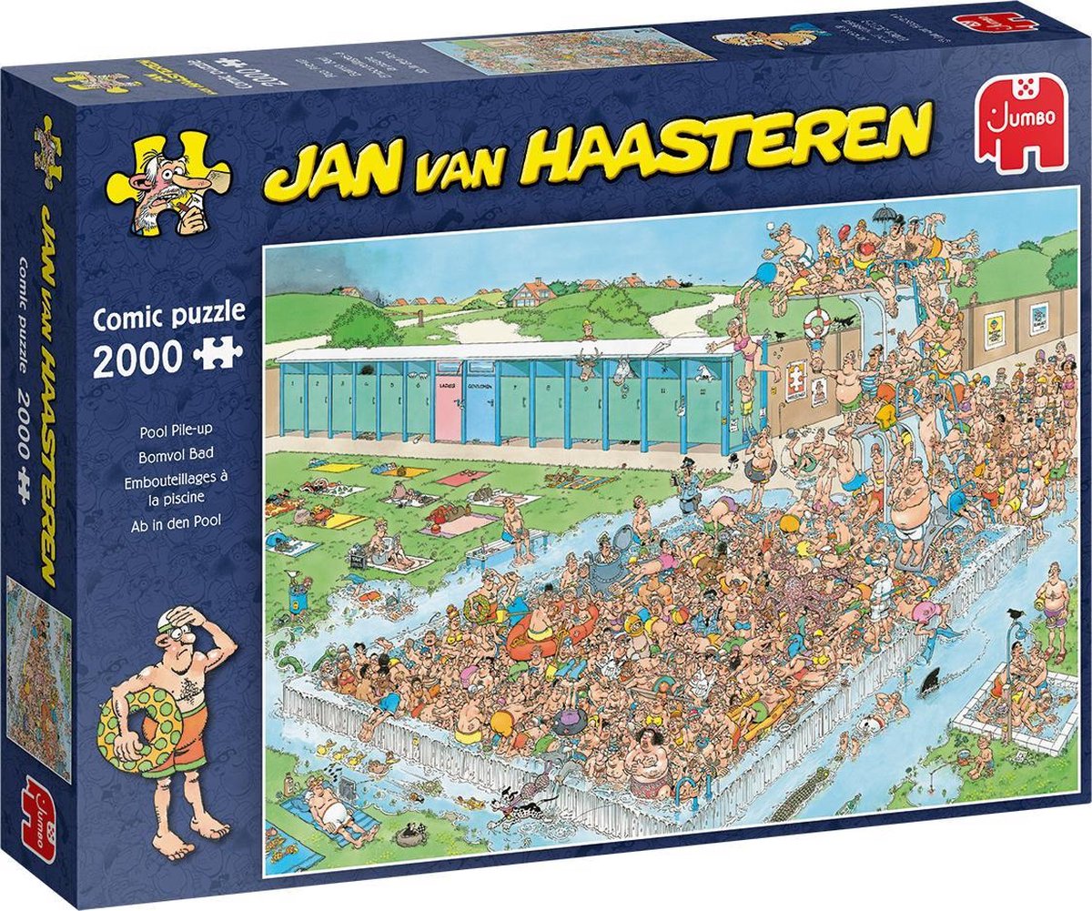 Jan van Haasteren Legpuzzle - Packed Bad, 2000st.