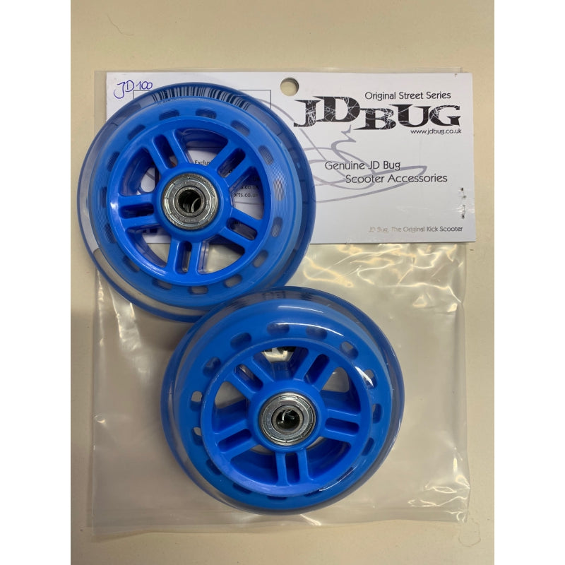 jd bug wheelset 100mm blue for original street