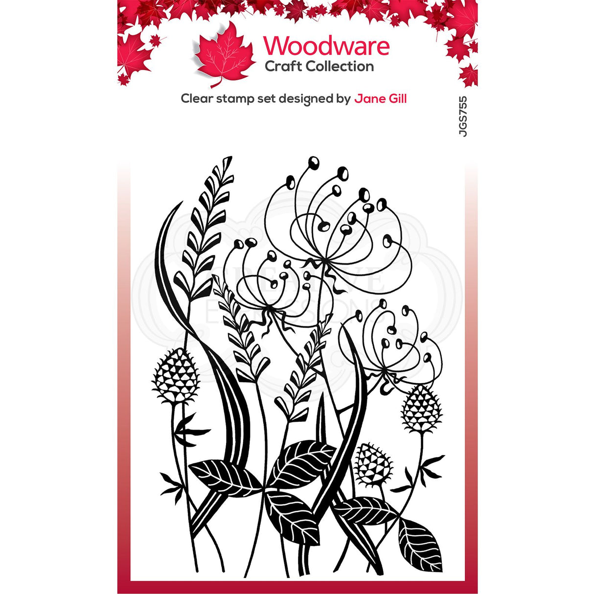Woodware • clear stamp singles wilde weide