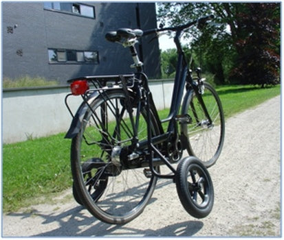 Training Wheels Set for Adults Black