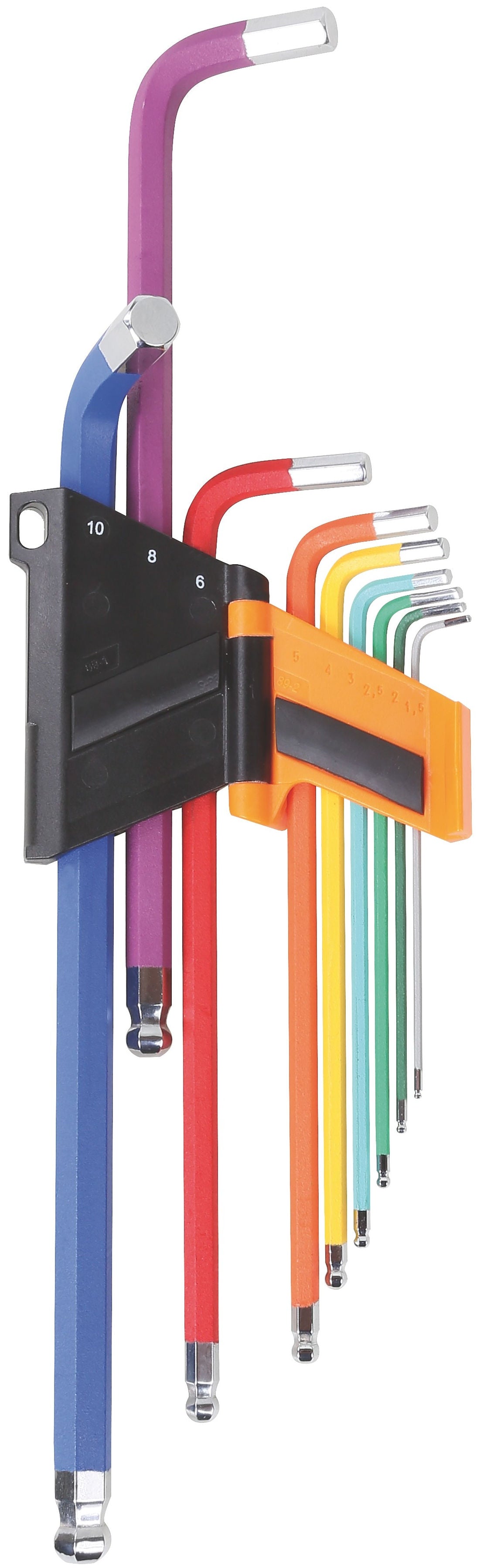 Beta Stift Keys Sett 9-delt Allen Right Hight Long