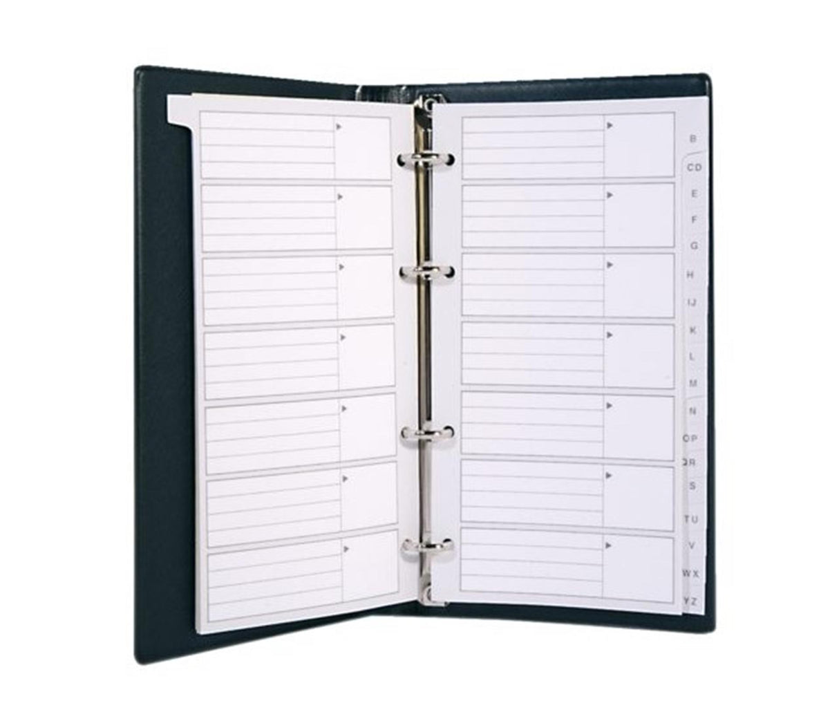 Kangaro telefoonregister a-z 4-rings zwart