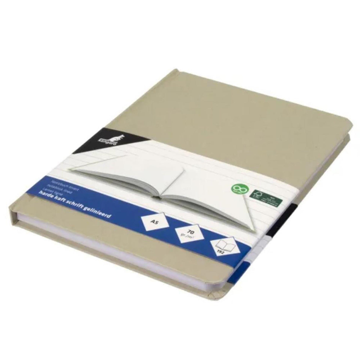 Quaderno Kangaro Kraft A5 96 fogli linea