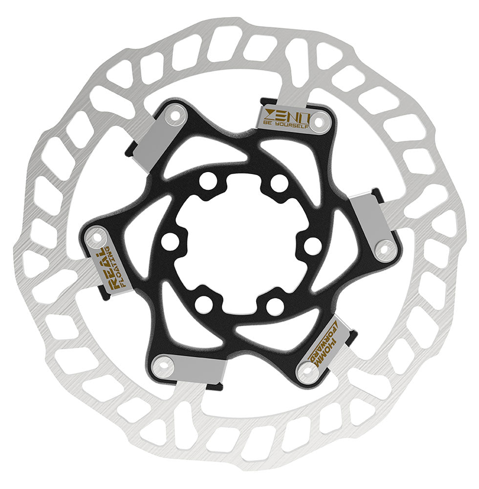 Katana zeno reaction real floating 6-hole disc rotor