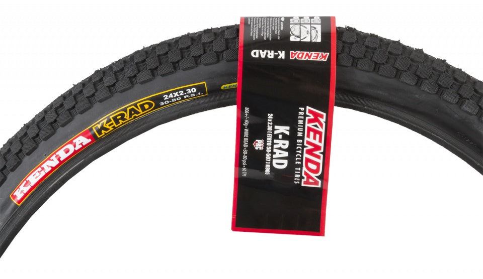 Kenda Tire K-Rad Antilek 24 x 2,30 (58-507) Črna