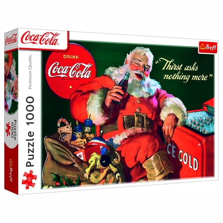 Intro trefl puzzel coca-cola kerstcadeaus 1000 stukjes