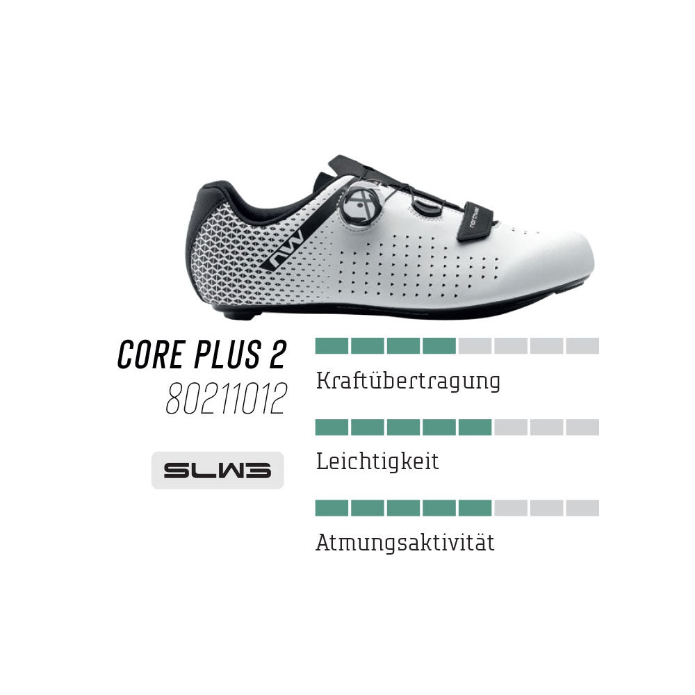 Northwave core plus 2 - road bike shoes | 47
