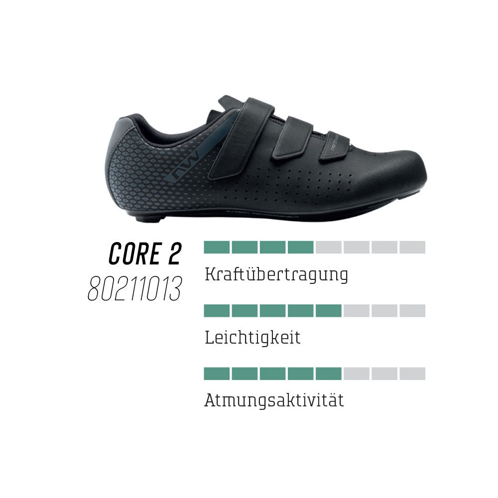 Northwave core 2 - road bike shoes | 39