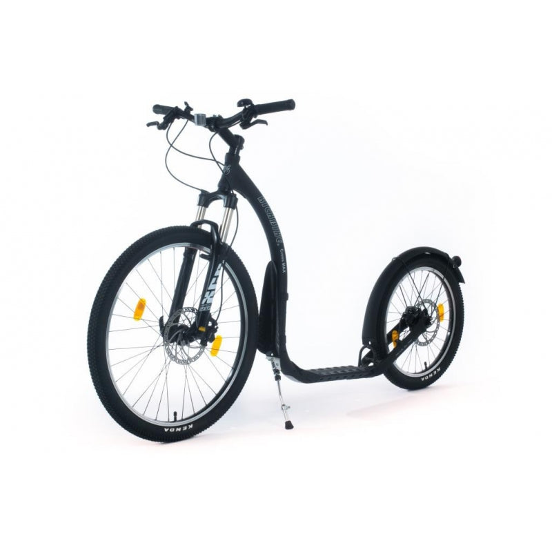 kickbike krosas max 20hd+ matinis juodas (hidraulinis)
