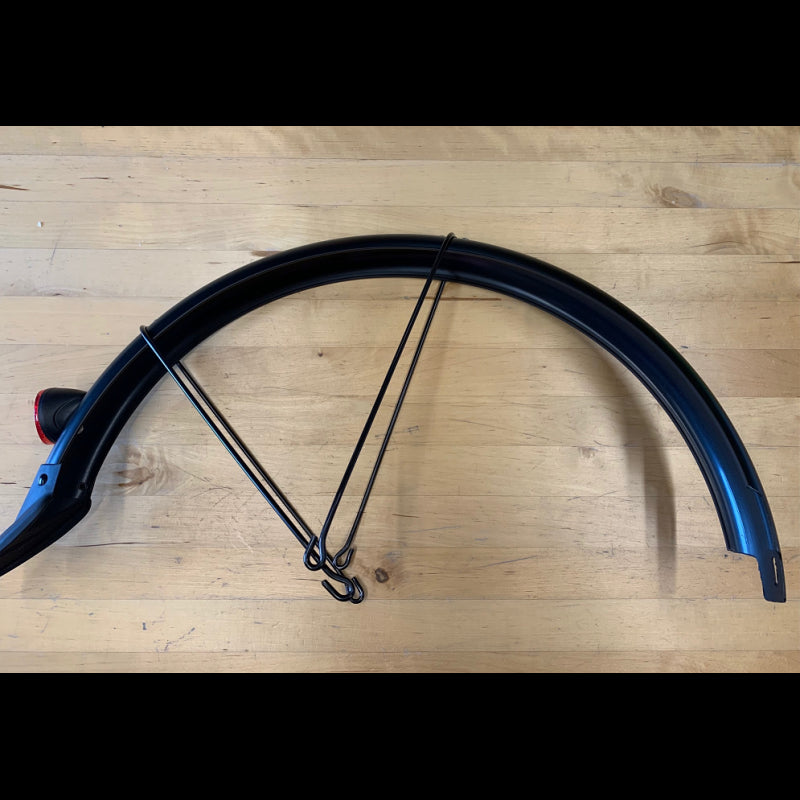 kickbike rear mudguard 20 cruise black