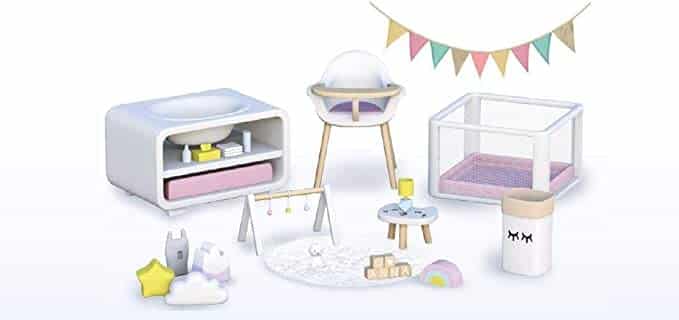 Famosa mymy city - playhouse children's room decoration set