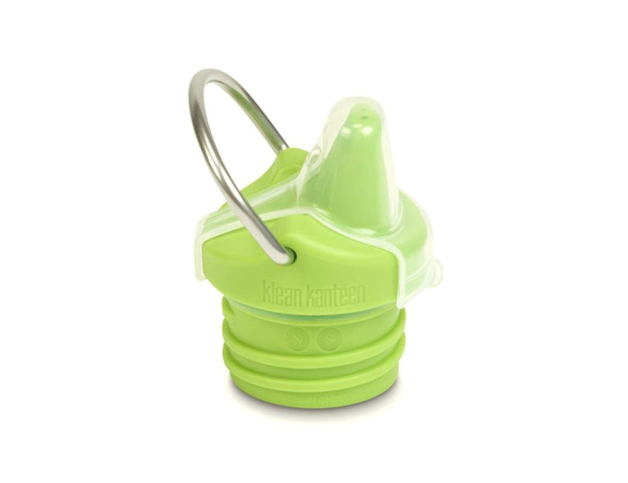 Klean Kanteen sippy cap with underwire - green