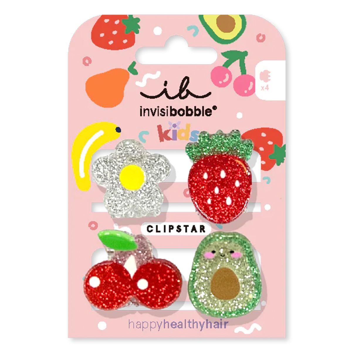 Invisibobble clipstar kids frutti fun 4st.