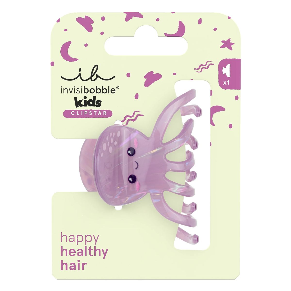 Invisibobble clipstar kids octopus splash