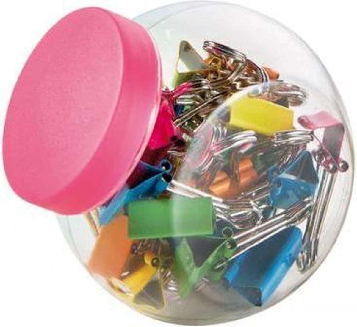 Van der doelen 25 Papierklammern in schönem Glas zum Speichern