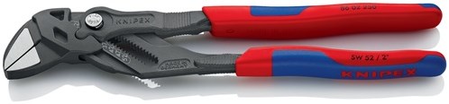 Knipex nyckeltång | längd 250 mm svartfosfaterad | spann 52 mm flerkomponentsjackor | 1 st - 86 02 250 - 86 02 250