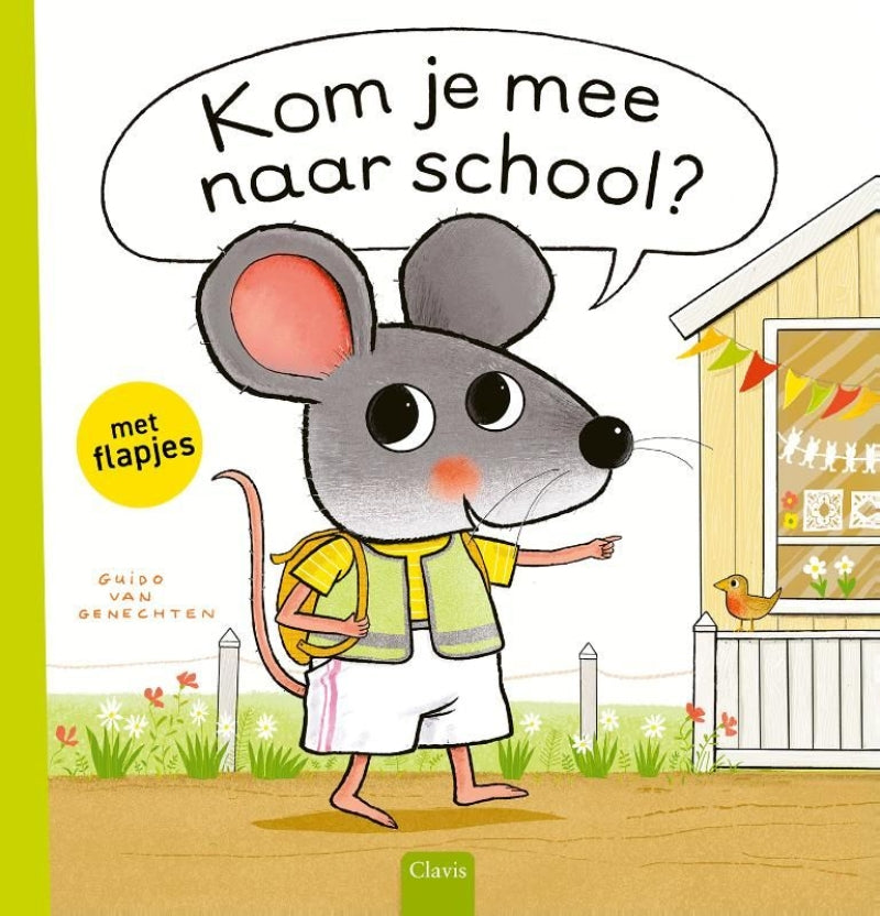 Clavis kommer du till skolan med mig?