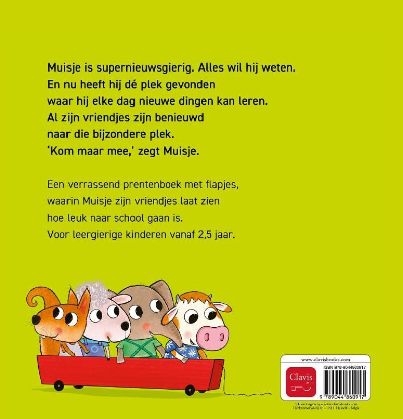Clavis kommer du till skolan med mig?