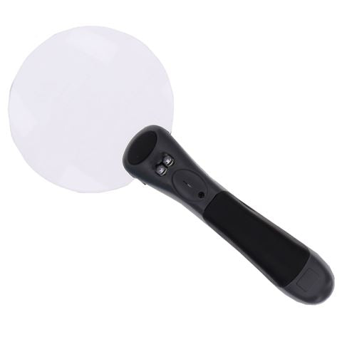 Konus Hand Magnifier Lux-90 2.5x with LED