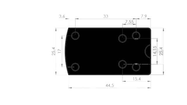 Konus Italia Konus Red Dot Rifle Scope Fission-Mr