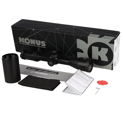 Konus Riflescope Glory 2-16x50 SFP, German-4 (MOA)