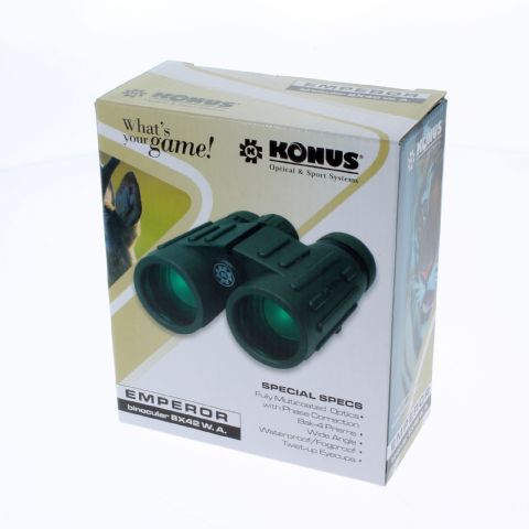 Konus binoculars emperor 8x42 wp wa with phase coating