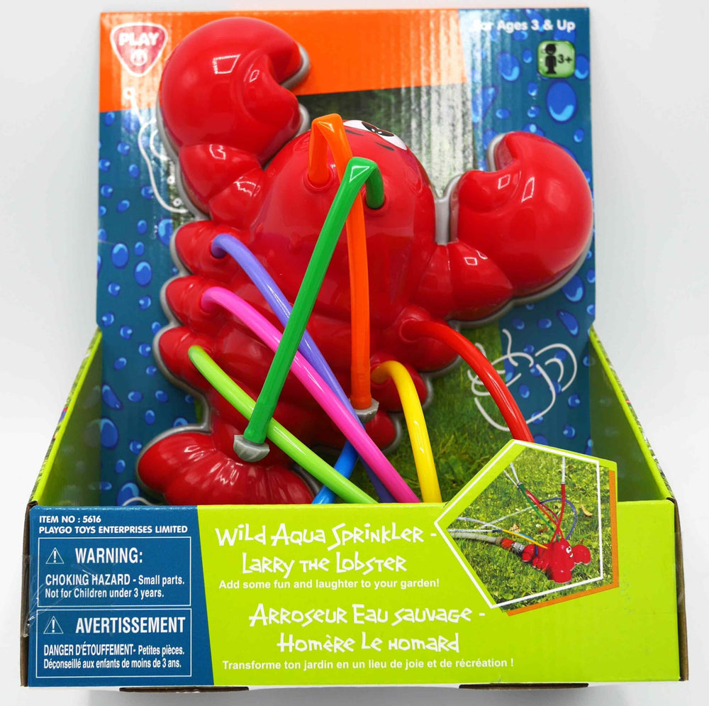 Playgo water sprinkler crab with 8 arms from which water comes out