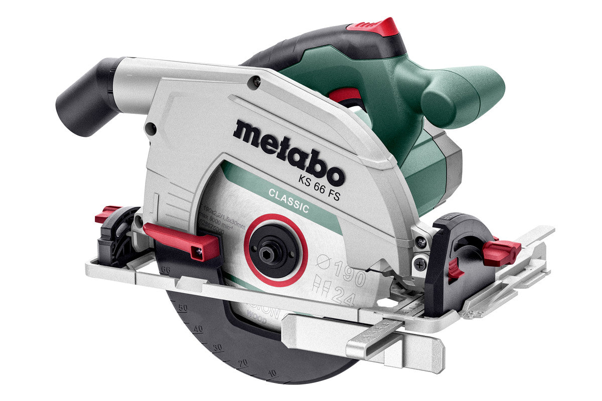 Metabo ks 66 fs cirkelzaag in doos | 66mm 1500w - 601066000