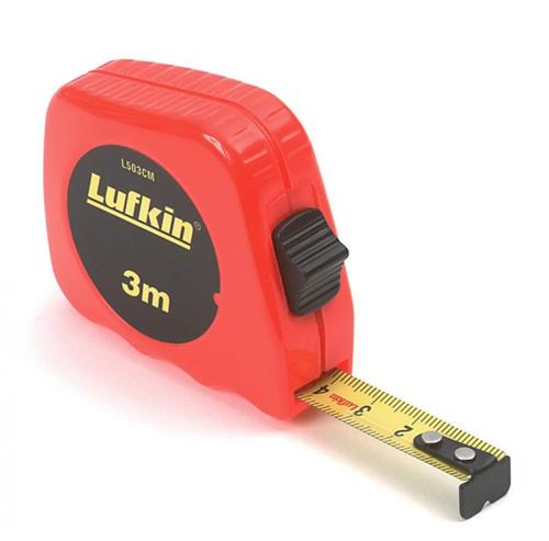 Mètre ruban Lufkin 3mtr 13mm orange