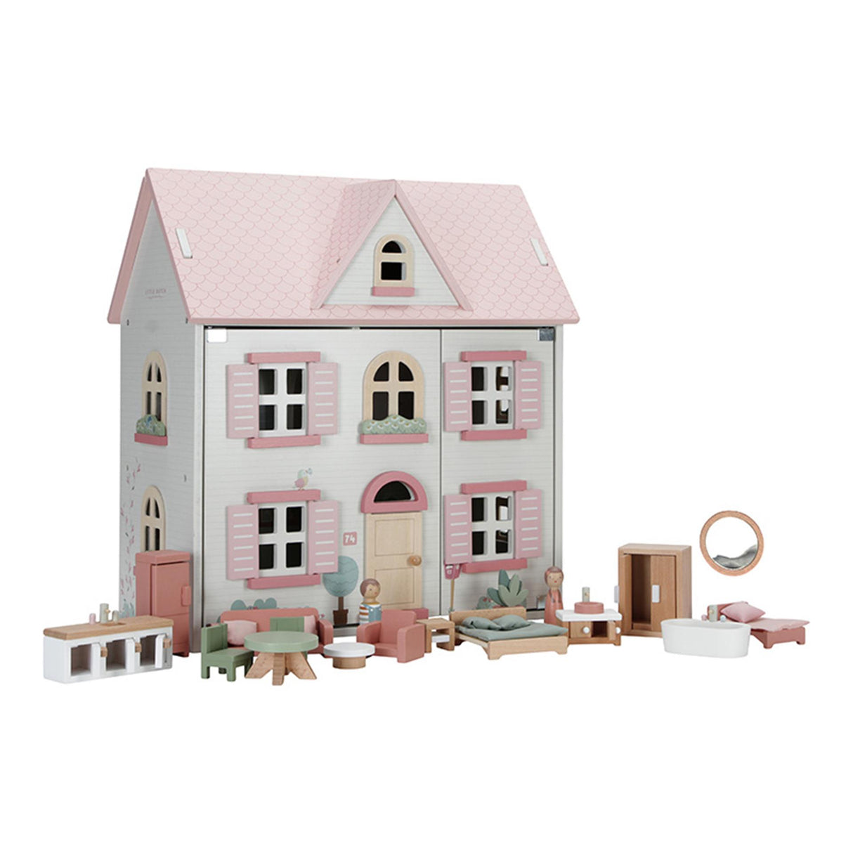Little dutch tiamo houten poppenhuis m