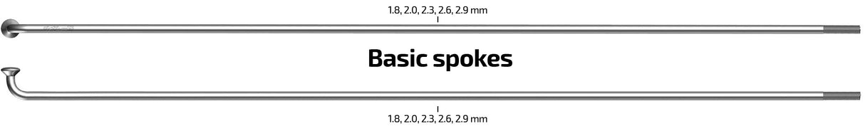 SAPIM SPAKEN 264-13 leader Ø2.33 mm FG 2.6 - Areal inoxydable (100 pièces)