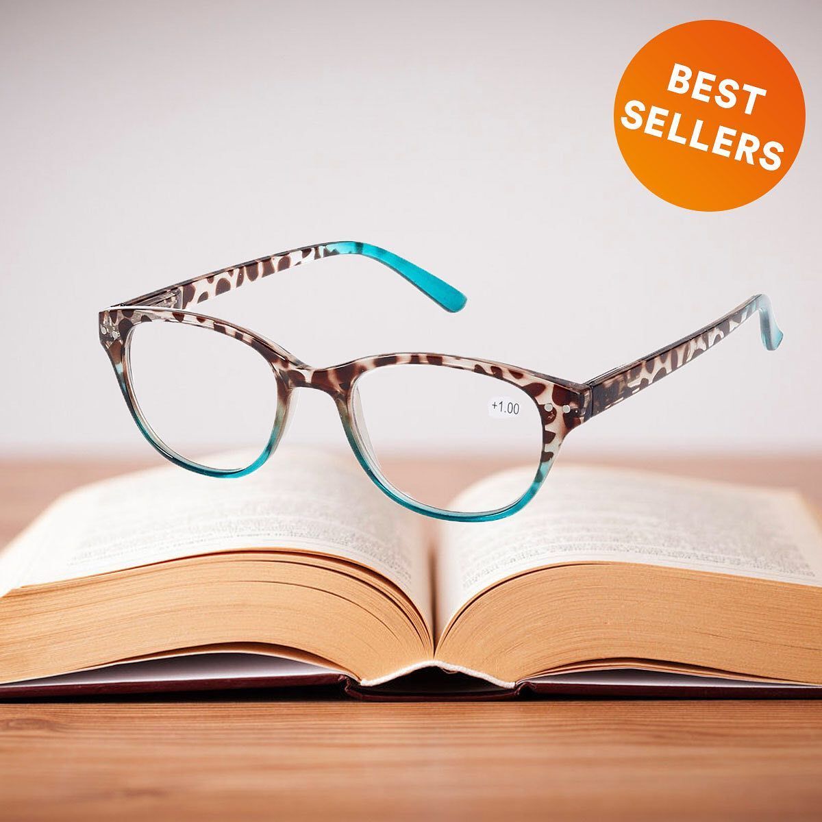 Spectrum reading glasses panther green butterfly 1.00