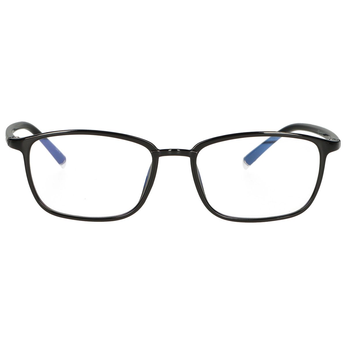 Spectrum computerbril zwart rechthoekig 2.00