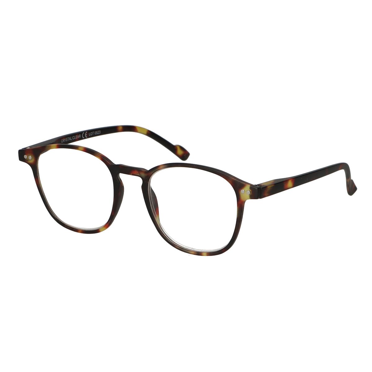Spectrum reading glasses ultra flat in case havana 1.00