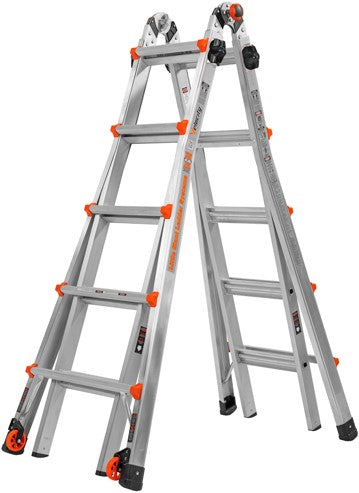 Ty altrex veloci | 4x5 treden | telescopische vouwladder - 48414102