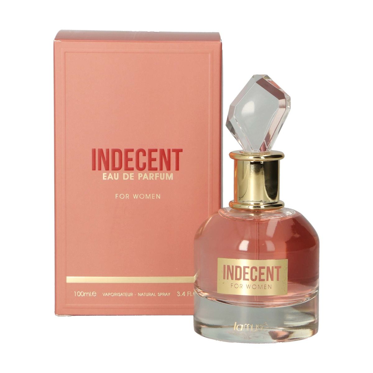 Lamusê lamuse eau de parfum spray Dammen indecent 100ml