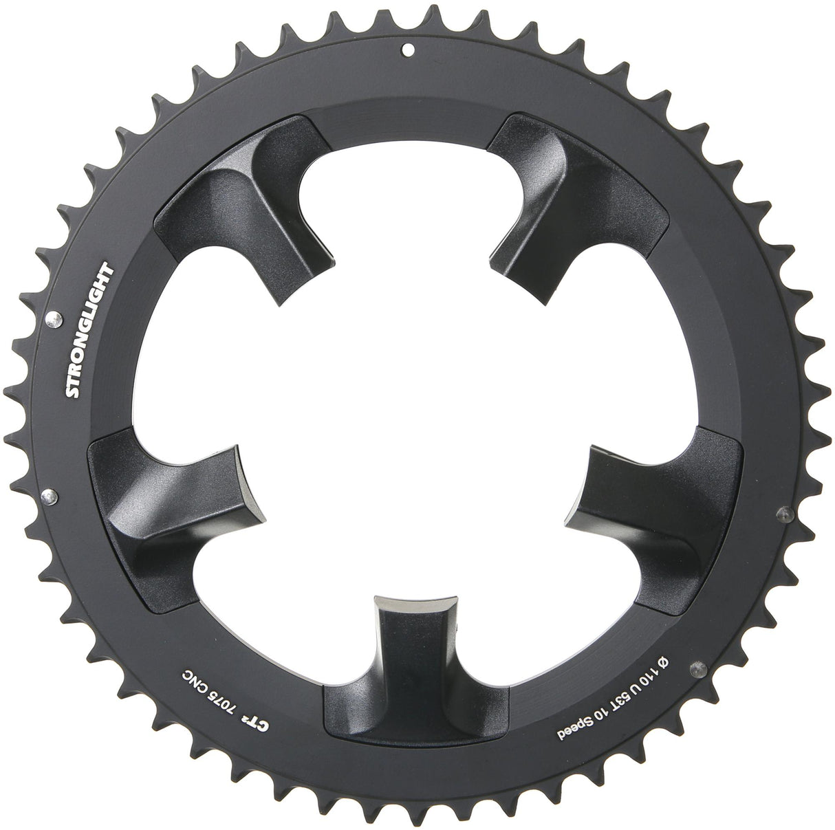 Stronglight chain ring strongl.ct2 53t cer.-teflon coat.