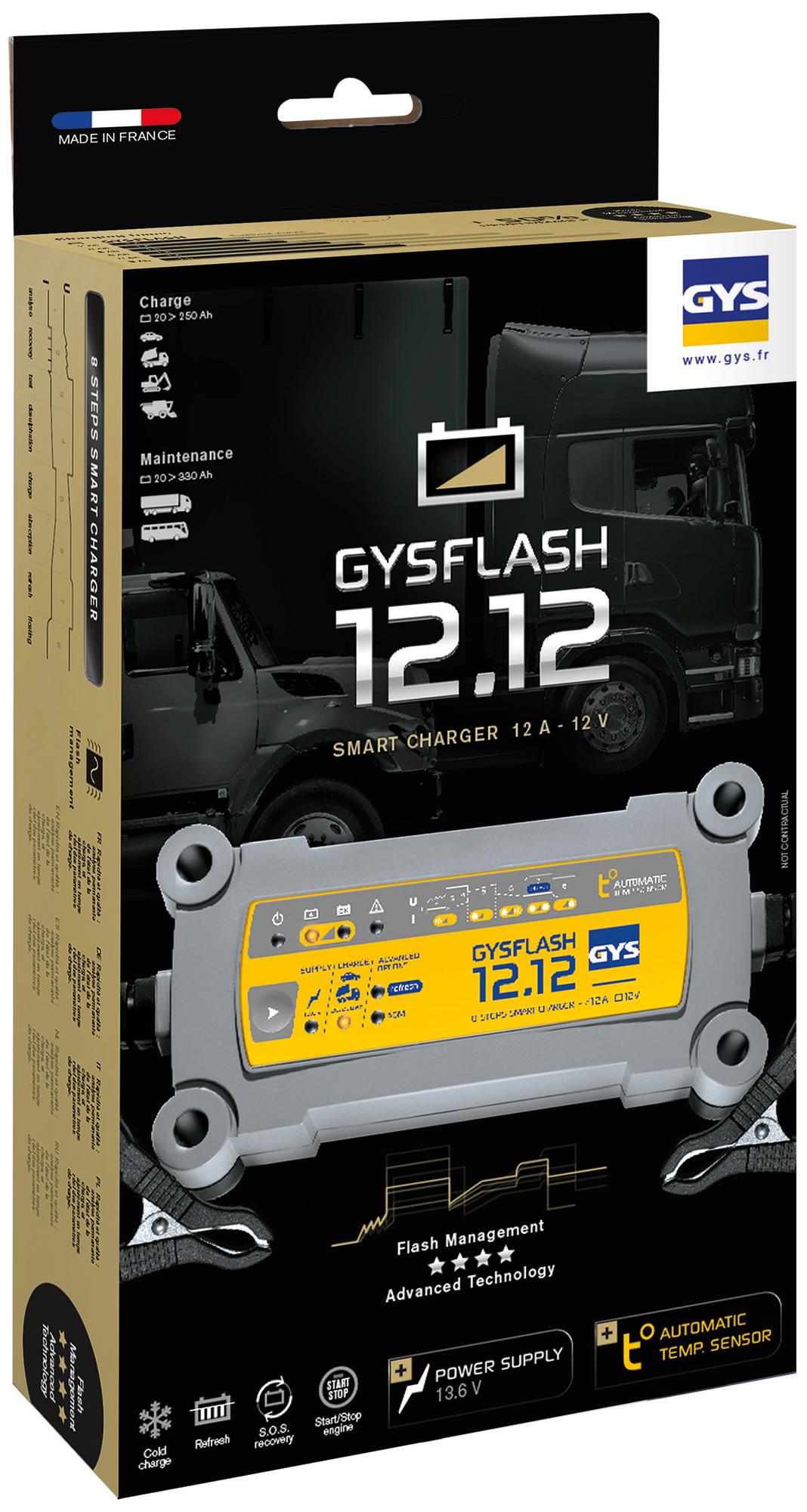 Gys charger flash 12.12