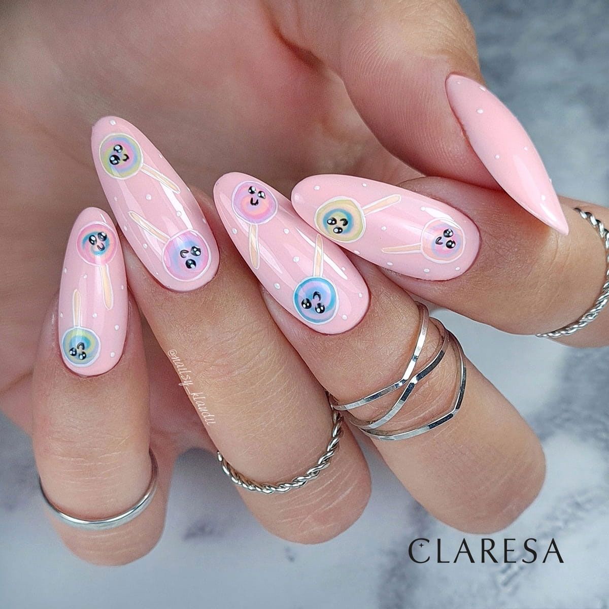 Smalto gel UV LED Claresa 5ml Lollipop 7