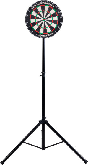 Longfield Darts Heavy Tripot fäertbar Dart Board Stand