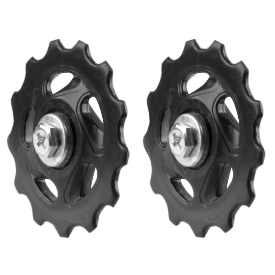 M-Wave Derailleur Wheels 13 zob Ø 50 mm črna 2 kosa