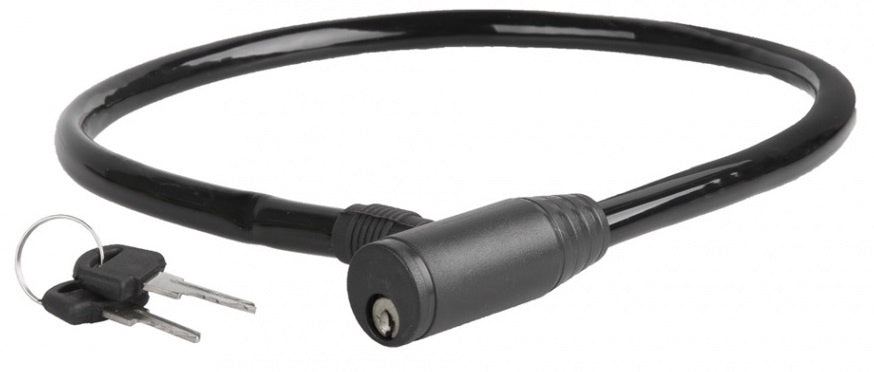 Bloqueo de cable de onda m automáticamente 600 x 10 mm negro