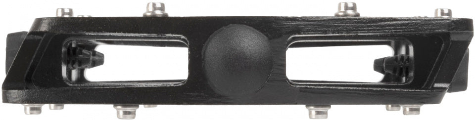 Pedal plano e estável de onda m 93 x 97 x 20 mm de alumínio preto